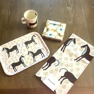 marimekko Unikko gift set NWT